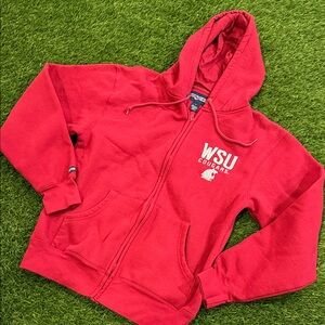 Jansport Washington State Cougars Collegiate Full Zip Hooded Sweatshirt